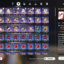 #H054 [ASIA] Mid Game Level 42 | 5* Argenti + Signature | 5* Himeko | 5* An Instant Before A Gaze ( Argenti LC ) | 5* Time Waits for No One ( Bailu LC ) 2